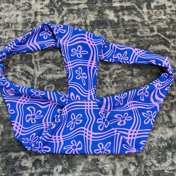 SKATIE Blue and‎ Pink Floral Bikini Set - Picture 6 of 6